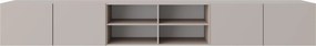 Szafka RTV wisząca MIVO 300 cm do Salonu pod Telewizor - Kaszmir