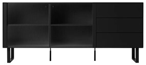 Czarna komoda 180x79 cm Edge by Hammel – Hammel Furniture