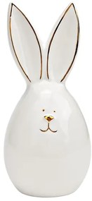 Ceramiczny zajączek AURIC BUNNY 14 cm biały