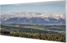 Panel szklany do Kuchni Potęga Wysokich Gór