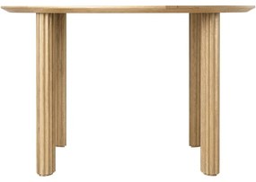 Okrągły stół z litego drewna dębowego ø 120 cm Comfort Circle – UMAGE