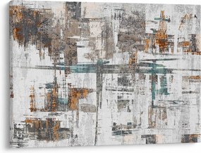 Obraz - Abstrakcyjne pociągnięcia (70x50 cm)