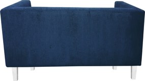 Sofa Monaco : Kolor nogi - Biała, Kolor tkaniny - Kronos5/Poso5, Typ tkaniny - Kronos/Poso, Wysokość nogi - 20 cm