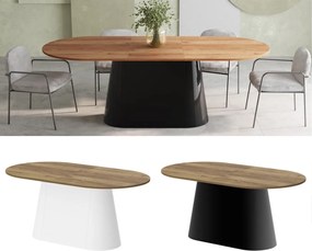 Rozkładany owalny stół Capitolo Hubertus dąb / połysk