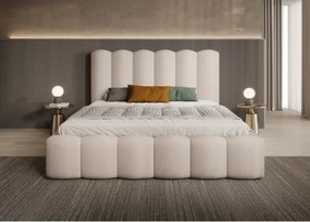 Łóżko Mona V 200 w tkaninie Perfect Harmony 02