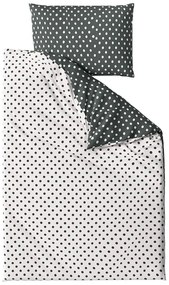 PrzytulneMieszkanie.pl PrzytulneMieszkanie.pl Bawełniana pościel COLAM GREY szara hotelowa kieszeń Rozmiar pościeli: 70 x 90 cm | 140 x 200 cm