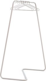 Szarobrązowy stalowy stojak na ubrania 118x160x57 cm Hang-On – Spinder Design