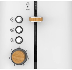 ECG ST 2768 toster Timber White