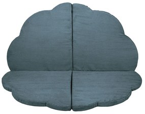 Turkusowa mata do zabawy dla dzieci 160x160 cm – Meowbaby