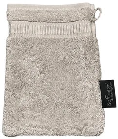 Frotte rękawica do kąpieli SOFT 16x22cm Jasnoszary
