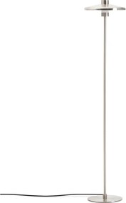 Lampa stojąca w kolorze srebra z metalowym kloszem (wysokość 130 cm) Nuvira – Kave Home