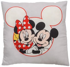 Poduszka dekoracyjna MICKEY MOUSE 40x40 cm - więcej kolorów Kolor: Jasnoszary