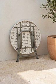 Okrgy stó Resin 80 cm