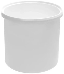 Biały pojemnik na lód Hendi, 5 l