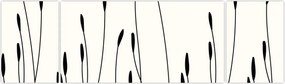 Obraz - Łąka graficzna N⁰3 (170x50 cm)