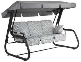 Huśtawka ogrodowa Rimini Black Edition H039-06PB PATIO