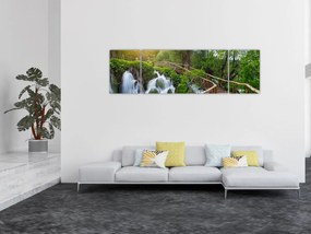Obraz - Jeziora Plitwickie (170x50 cm)