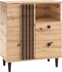 Komoda ARTIANO 80 cm do Salonu Sypialni Dąb artisan