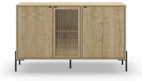 Niska komoda w dekorze dębu 120x80 cm Inca – Marckeric