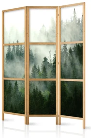 Parawan japoński Pejzaże 135x172 cm 3-częściowy zielony ARTGEIST B