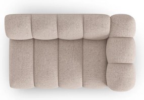 Beżowy moduł sofy (prawostronny) Lupine – Micadoni Home