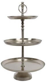 Metalowa patera 3 poziomy, 50 cm