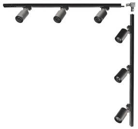 Zuma Line 3566 - Oprawa punktowa w systemie szynowym TORE 6xGU10/35W/230V czarna