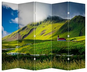 Parawan - Górski krajobraz (210x170 cm)