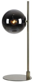 Czarna lampa stołowa Markslöjd Dione, wys. 62,5 cm