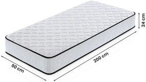 Wygodny materac 90x200 cm  G8-H51