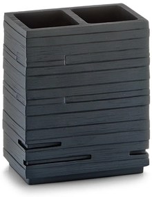 Pojemnik na szczoteczki do zębów i pastę SLATE, 2-komorowy, ZELLER