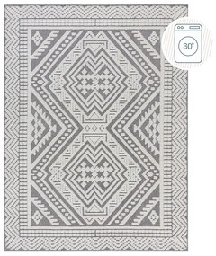 Szary dywan z szenilu odpowiedni do prania 160x240 cm Jaipur – Flair Rugs