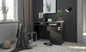 Biurko z szafką i szufladą Function Plus 1D1S czarny