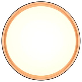 Czarna lampa sufitowa LED ø 40 cm Felis – Trio