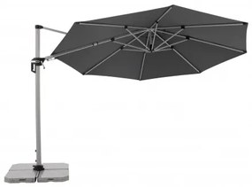 ACTIVE 370 cm - wahadłowy parasol ogrodowy z drążkiem bocznym : Substancja Desen - 840