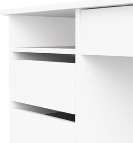 Biurko z szufladami Function 4S biały