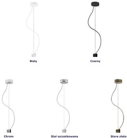 Nowoczesny okrągły żyrandol 30 cm - EX841-Hajfi Cetris 5X