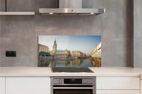 Panel nad Blat Kuchenny Portowa Katedra w Hamburgu