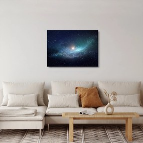 Obraz na szkle - Gwiazdy i mgławice (70x50 cm)