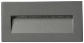 FARO 70289 - LED Oprawa wpuszczana MANI LED/5W/230V IK07 IP65 szara