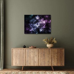 Obraz - Mandala lotosu w kosmosie (70x50 cm)