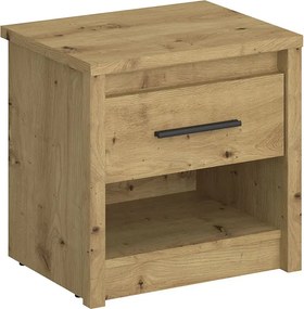 Klasyczna Szafka Nocna Z Szufladą Dąb Artisan T1-T59