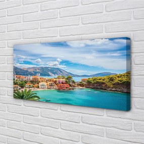 Zdjęcie na płótnie Wybrzeże w Objęciach Gór