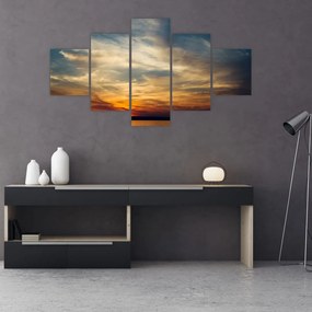 Obraz zachodu słońca (125x70 cm)