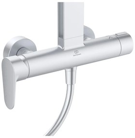 Metalowy zestaw prysznicowy w kolorze matowego srebra 111 cm ALU+ – Ideal Standard