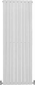 Grzejniki panelowe designerskie, połyskujące, białe, 1600 mm x 560 mm