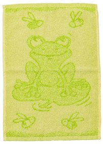 Ręcznik dziecięcy BEBE żaba zielona 30x50 cm