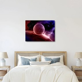 Obraz na szkle - Planeta (70x50 cm)