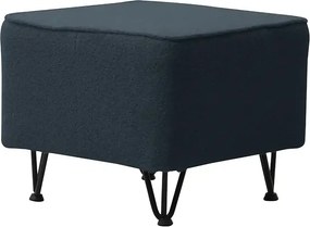 Podnóżek MARK 50 x 50 cm Granatowy