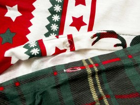 PrzytulneMieszkanie.pl PrzytulneMieszkanie.pl Flanelowa pościel FJORDEN zielona Rozmiar pościeli: 70 x 90 cm | 140 x 200 cm